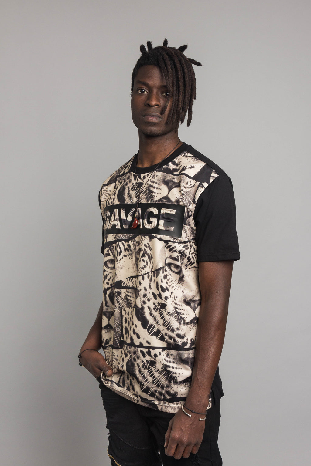 Savage Leopard T-Shirt