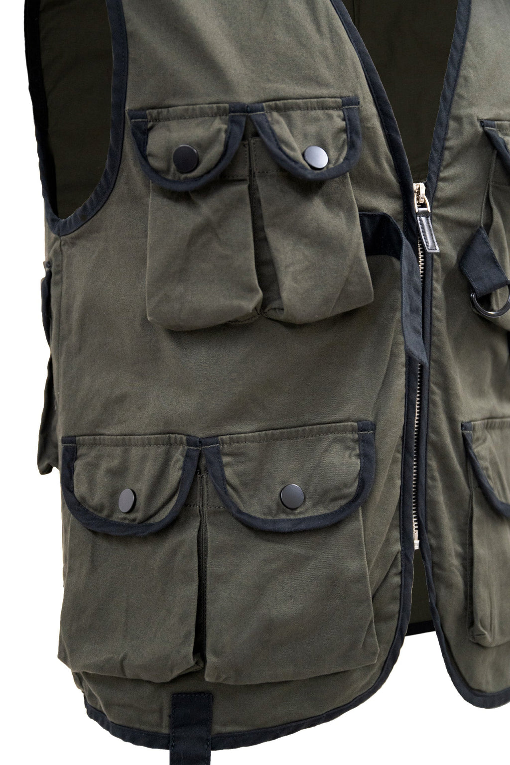 Men's Woven Multi Cargo Pocket Utility Vest