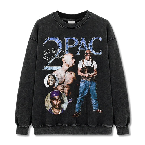 2Pac Vintage Graphic Tee & Hoodie - view 2
