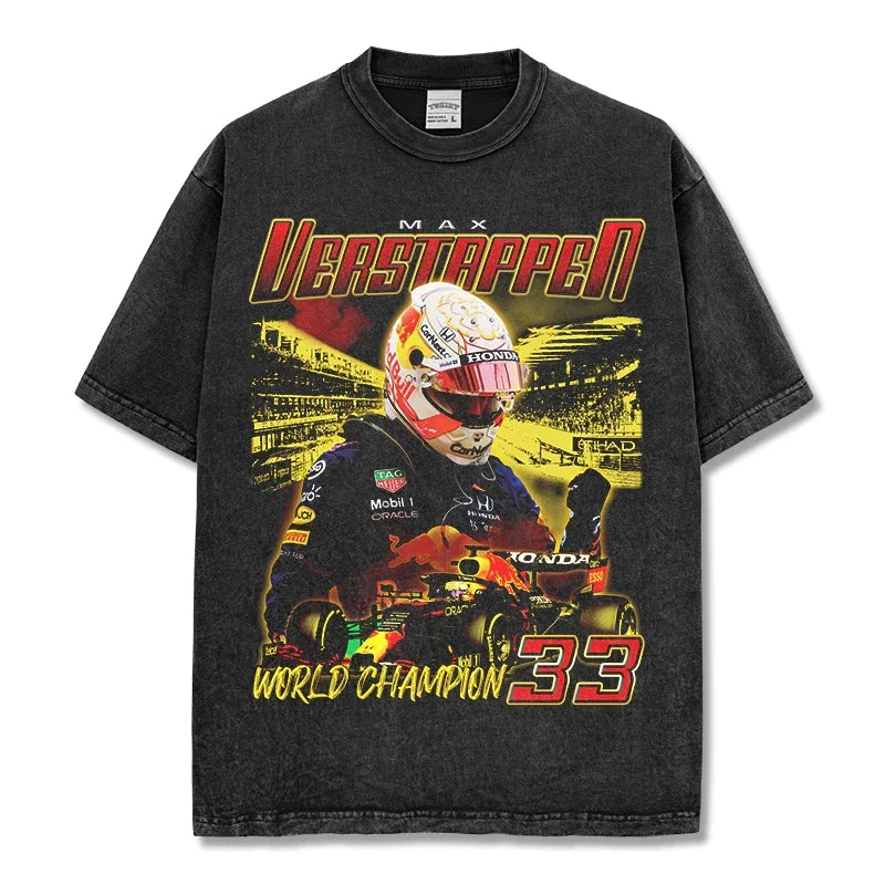 Max Verstappen Vintage Graphic Tee & Hoodie