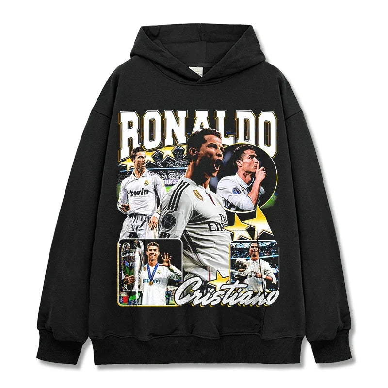 Ronaldo Vintage Graphic Tee & Hoodie - view 6