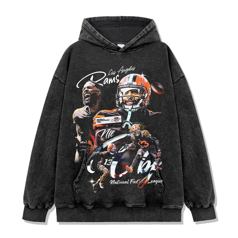 Odell Beckham Jr Vintage Graphic Tee & Hoodie - view 5