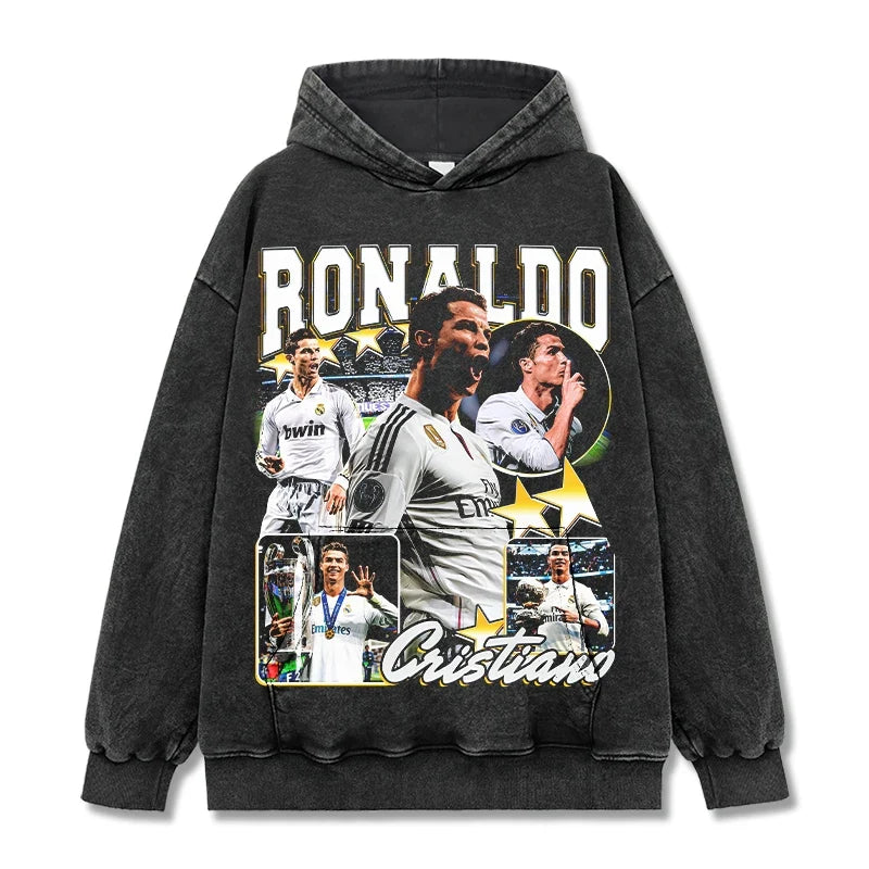 Ronaldo Vintage Graphic Tee & Hoodie - view 5