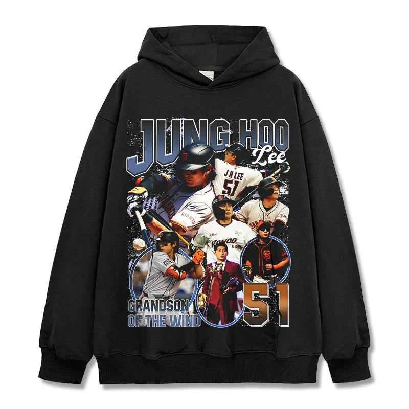 Jung Hoo Lee Vintage Graphic Tee & Hoodie - view 6