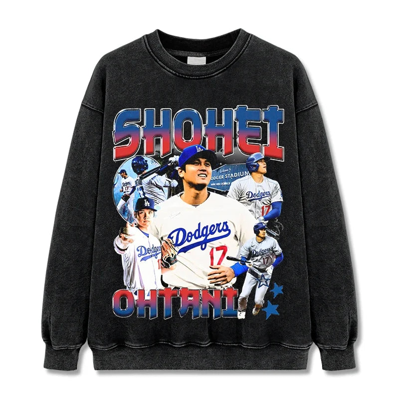 Shohei Ohtani Vintage Graphic Tee & Hoodie - view 2