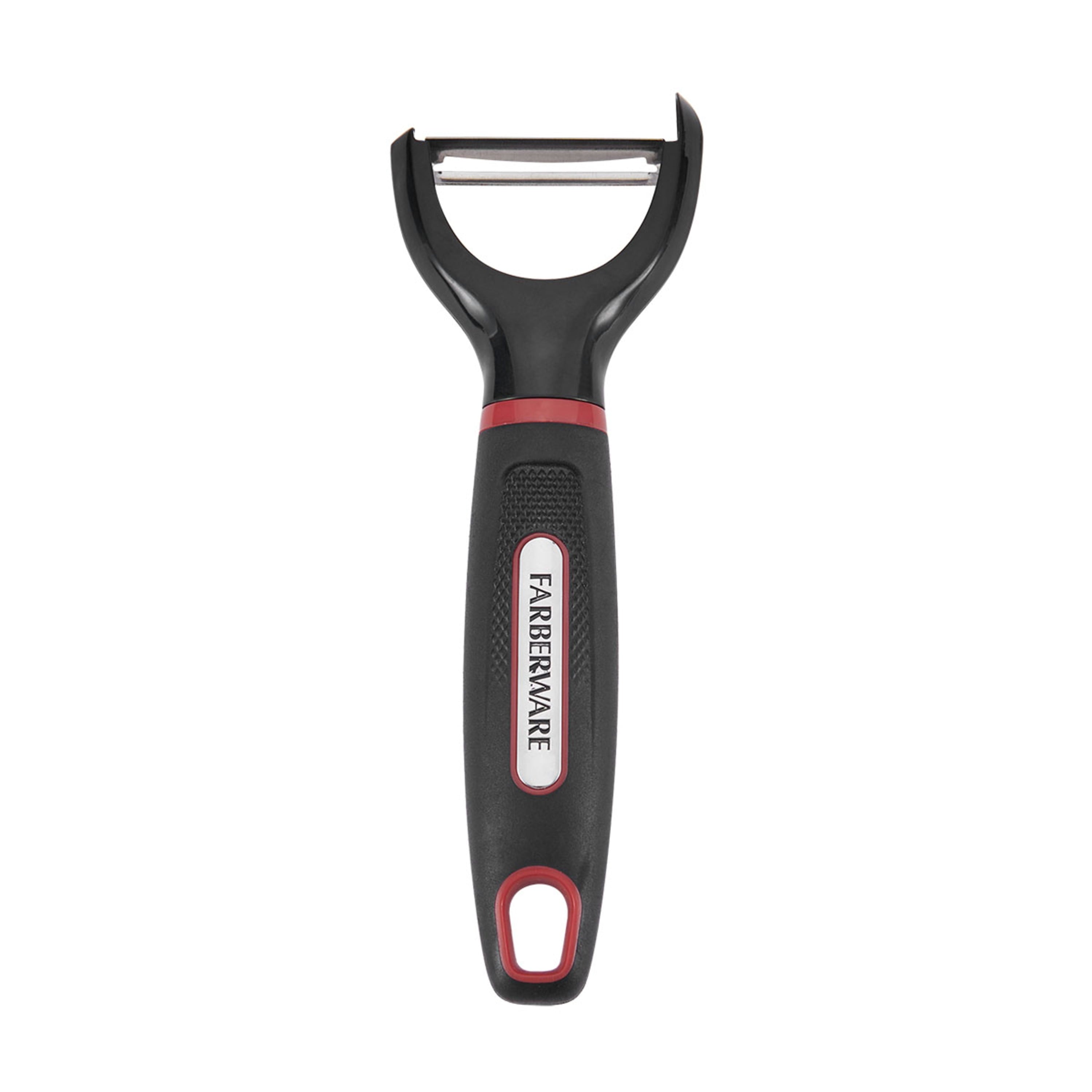 Stainless Steel Y Peeler in Black