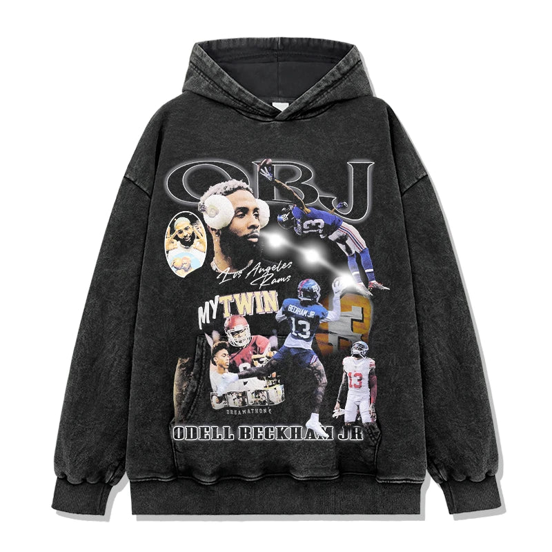 Odell Beckham Jr Vintage Graphic Tee & Hoodie - view 5