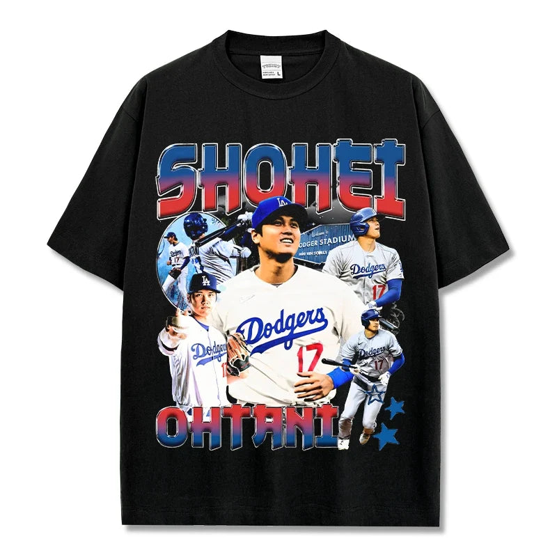Shohei Ohtani Vintage Graphic Tee & Hoodie - view 3