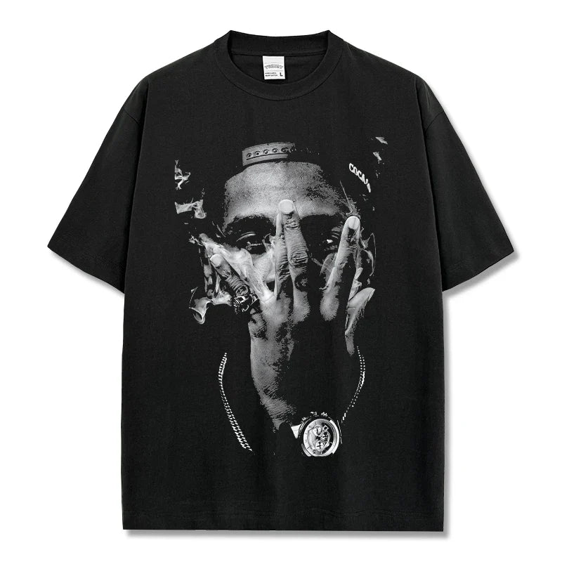 Burna Boy Vintage Graphic Tee & Hoodie - view 3