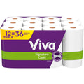 Viva Signature Cloth Choose-A-Sheet Paper Towels - 12 Triple Rolls