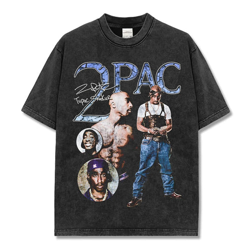 2Pac Vintage Graphic Tee & Hoodie
