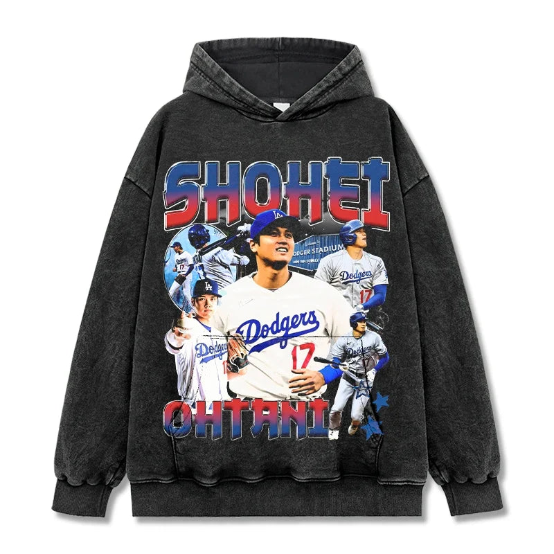 Shohei Ohtani Vintage Graphic Tee & Hoodie - view 5
