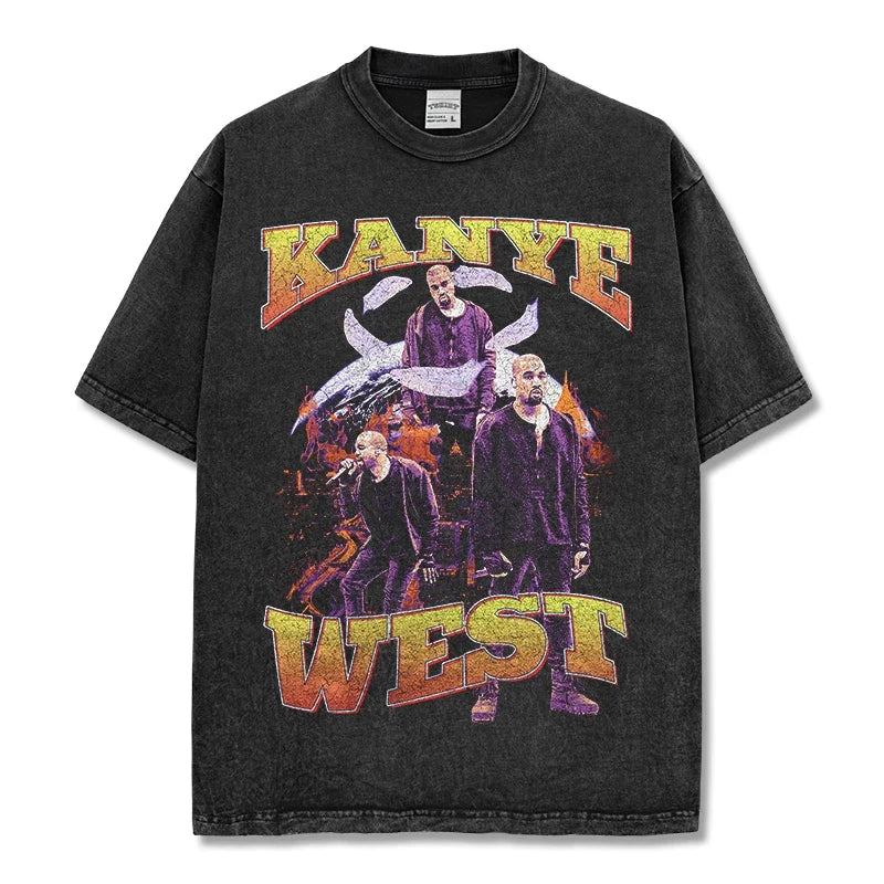 Kanye West Vintage Graphic Tee & Hoodie