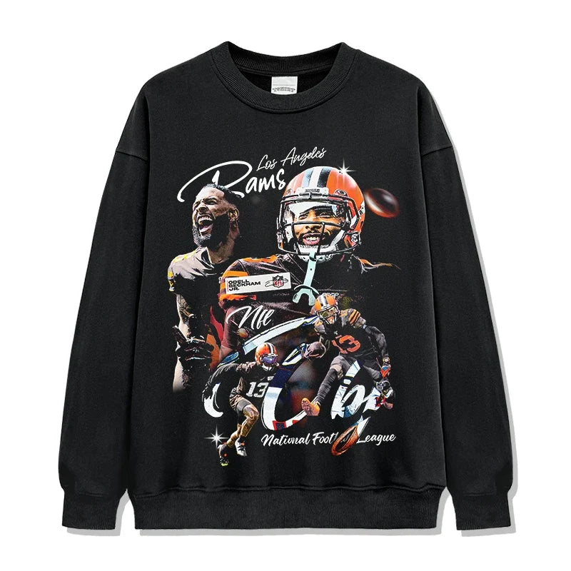 Odell Beckham Jr Vintage Graphic Tee & Hoodie - view 4
