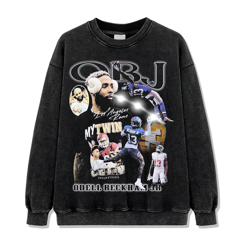 Odell Beckham Jr Vintage Graphic Tee & Hoodie - view 2