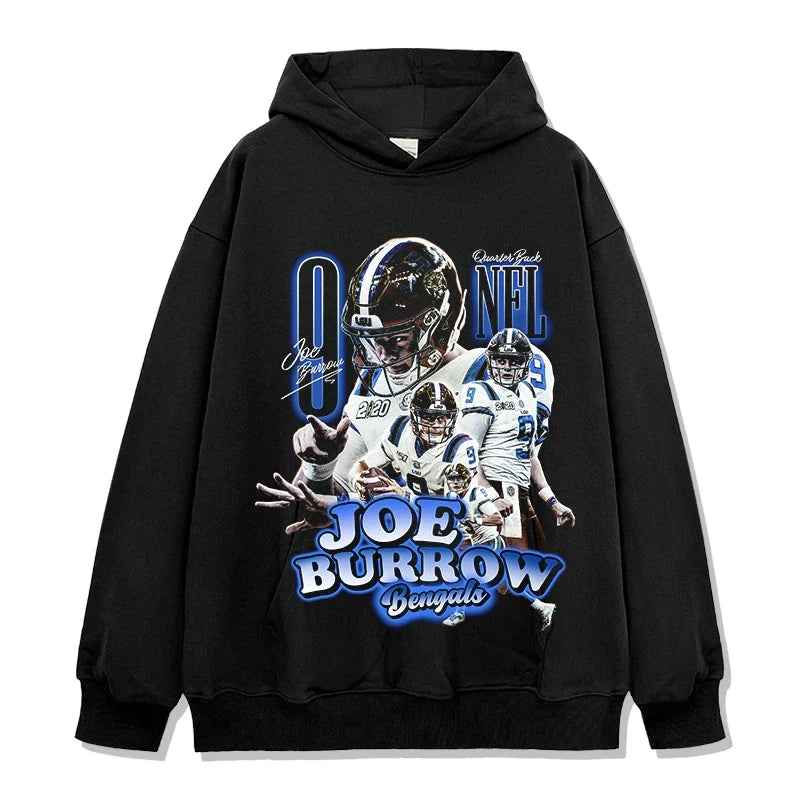 Joe Burrow Vintage Graphic Tee & Hoodie - view 6