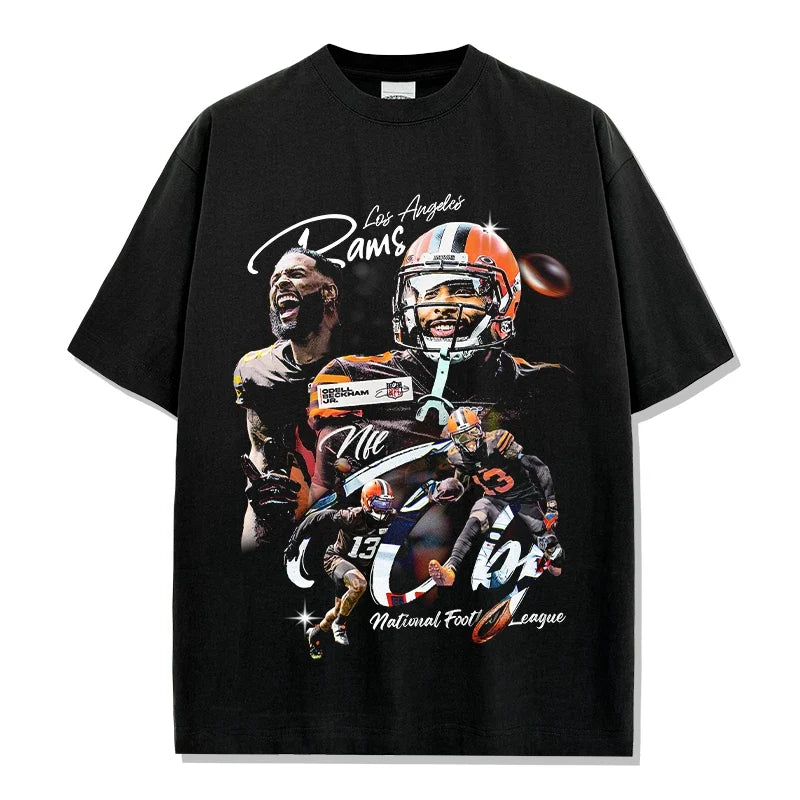 Odell Beckham Jr Vintage Graphic Tee & Hoodie - view 3