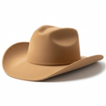 Tan Suede Cowboy Hat